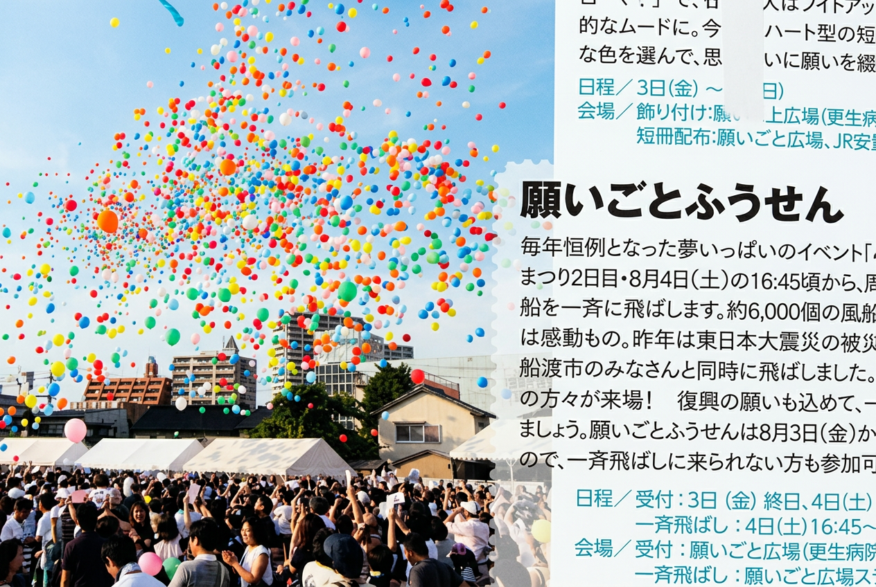 願い事風船