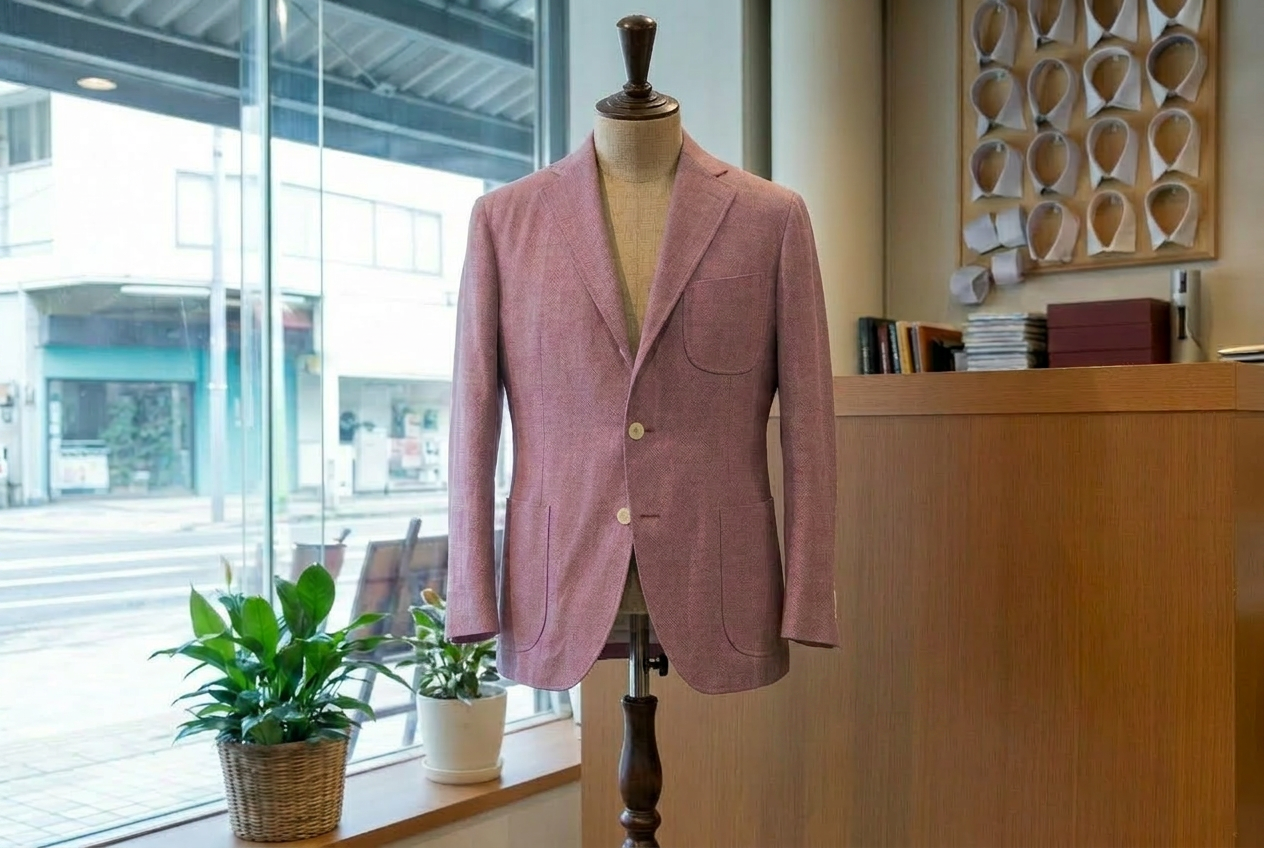 ZEGNA COTTON シャツジャケットが完成しました。